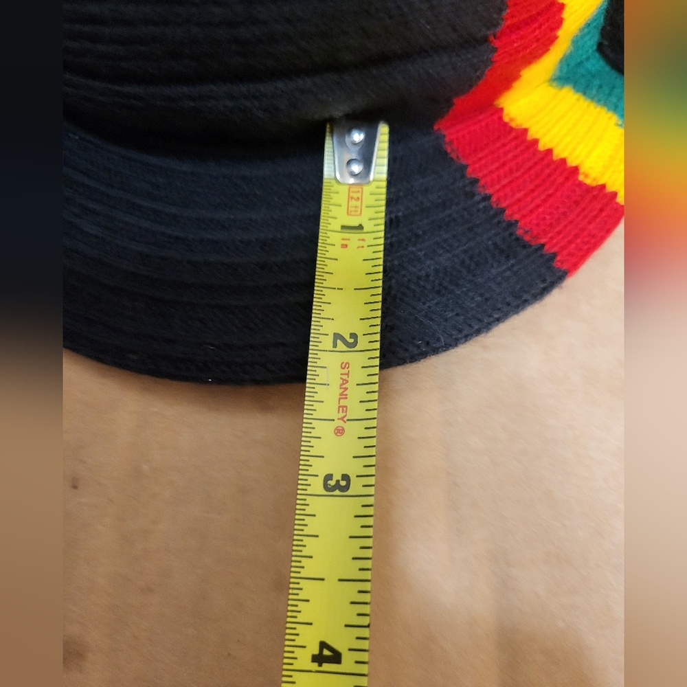 Rasta Beanie Skull Cap Kids Unisex - Picture 10 of 12